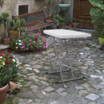 Replace 59374361 76*50*70.5cm Liftable Garden Plastic Table White - Image 20