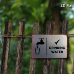 CIFbuy Vintage Distressed Metal Sign 8x12 Inch Drinking Water Reminder Plaque, Waterproof Rustproof 2D Flat Iron Art Wall Decor For Hom TikTok, TikTok, Hom Self-pickup Logiopics - Image 4