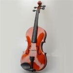 16" Acoustic Viola Case Bow Rosin Nature Color - Image 4