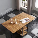 Same Code 31709558 6pcs Elegant Foldable Iron & PVC Chairs for Convention & Exhibition Gray - Image 19