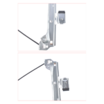 Front Left and Right Window Regulator with Motor Fits for Chevrolet Avalanche GMC Sierra Pickup SUV 1999-2007 2Pcs - Image 8