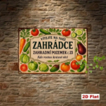 CIFbuy Retro Farm Style Garden Welcome Sign, Durable Metal Wall Decor, 7.87x11.81 Inch Vegetable Quote Iron Plaque, 2D Flat Home Yard O TikTok, TikTok, rd O Self-pickup Logiopics - Image 5