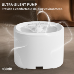 Leduo Pet Water Dispenser, Silent Circulating Water, Multi Layer Filtration, Cleaning and Hydrating, Suitable for Cats and Dogs, Allowing You to Rest Assured - Image 3