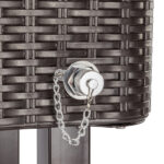 Same Code 16526367 80QT Rattan Square Legs Cooler with Shelf - Image 24