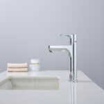 Chrome Single Hole Bathroom Faucet,Laundry Vanity Sink Faucet with Two 9/16" Hoses[Unable ship on weekends, TK/TEMU only for pickup, only TX10643 warehouse supports GOFO] - Image 11