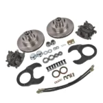5 on 4-1/2 Disc Brake Kit Fit for Ford 1937-48 with Rotors + Calipers + Pads Set