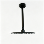 12" Matte Black Bathroom Luxury shower head,High Pressure Rain Shower Head, Ultra-Thin Showerhead 304 Stainless Steel