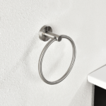 5 Piece Bathroom Towel Rack Set Wall Mount - Image 4