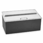Drop-In Ice Chest, Stainless Steel Ice Storage Box with Sliding Lid and Drain Hose, Ice Bin for Chilled Wine, Beer, Beverage (36 x 18 x 14 Inches) - Image 7