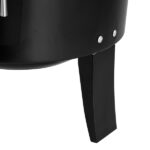 80*41*48cm Iron Spray Smoker Carbon Grill Black - Image 10
