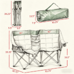 Double Folding Chair - Image 5