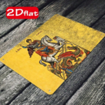 CIFbuy 1pc St. George Riding A Dragon Metal Wall" Plaque, 2D Flat Unframed Vintage Metal Sign 7.87*11.81 Inch, Metal Sign 7.87*11.81 Inch, Weatherproof Rustproof UV Metal Wall PlaikTok, Metal Wall PlaikTok, t Self-pickup Logiopics - Image 7