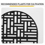 Metal Garden Bed with Trellis, 70 Inch Height Metal Planter Box with Trellis, Garden Box for Climbing Plants Vegetable, Metal Garden Bed with Drainage Holes - Image 5
