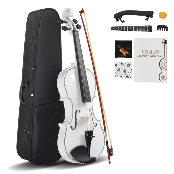 Do Not Sell on AmazonFull Size 4/4 Violin Set for Adults Beginners Students with Hard Case,Violin Bow,Shoulder Rest,Rosin,Extra Strings and Sordine