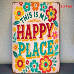 CIFbuy 1pc Vintage Rustic 2D Flat Iron Wall Sign 8x12 Inch Trespassers Will Be Composted Garden Decor, Green Plants Tools Pattern Farmh TikTok, TikTok, Composted Garden Decor Self-pickup Logiopics - Image 10