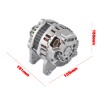 110A 12V Alternator with 6-Groove Clockise Fits for Nissan Juke 1.6L l4 GAS 2011-2017 231001KM1A - Image 4