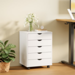 AirFrame Queen Bed Frame with adjustable Sliding Side Table, 8.7'' Cloud Upholstered Sponge Cushion, Easy Assembly (Off-White). - Image 13
