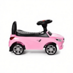 Pink Toddler Foot-to-Floor Ride-On Push Car: Kids Sliding Walking Toy with Functional Horn, Music, Headlights & Hidden Storage Space - Image 3