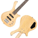 Do Not Sell on Amazon GW101 36in Small Scale Electric Bass Guitar Suit With Mahogany Body SS Pickups, Guitar Bag, Strap, Cable Burlywood - Image 18