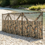 Camouflage Hunting Blind – 3-Panel 176" x 58.3" with Quick-Access See Through Windows for Fast Setup Hunting & Camping - Image 7