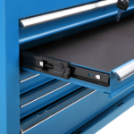 5-Drawer Lockable Steel Tool Chest, 330 lbs Capacity, Blue Heavy-Duty Tool Storage Cabinet with Drawer Liners & Lid Support for Workshop/Garage Maintenance - Image 12