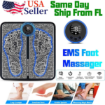 Electric Foot Massager Pad Blood Circulation Muscle Stimulator Mat 19 Levels and 8 Modes-Massage Mat (US Logistics For USPS/DHL/Fedex/UPS. No designated logistics accepted TK/TMEU only For self-pickup