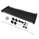 6FT Soft Tonneau fit for Toyota Tacoma 16-2025 Tri-Fold Bed Cover W/ LED Lamp - Image 6