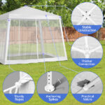 8X8FT Mesh Party Tent - Image 5