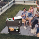 Same Code 16526367 80QT Rattan Square Legs Cooler with Shelf - Image 36