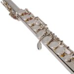 Nickel Plated C Closed Hole Concert Band Flute Silver - Image 8