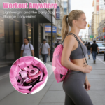 14Pcs All-in-One Pilates Kit, Pilates Ring Yoga Ball Resistance Bands Set with Carry Bag, Full Body Workout Equipment for Home Gym Travel - Image 10