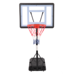 Same Model Code: 13290080 HY-B064S Portable Movable Swimming Pool PVC Transparent Backboard Basketball Stand (Basket Adjustment Height 1.15m-1.35m) Maximum Applicable For 7 # Ball - Image 9