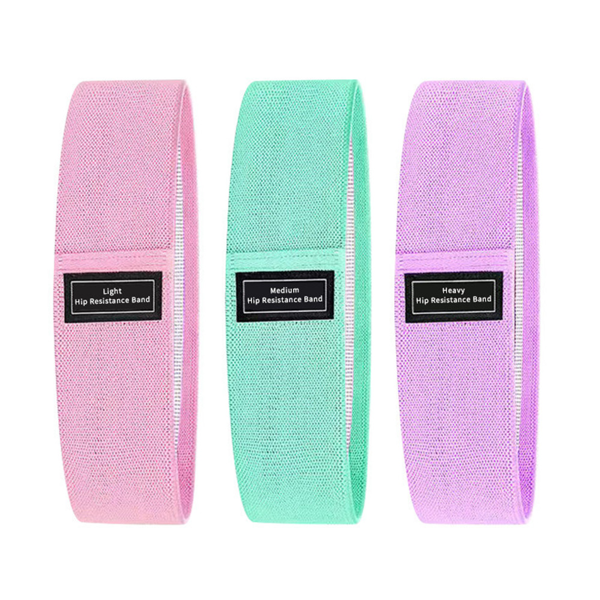Set of 3 Resistance Exercise Loop Bands Fitness Home Gym Yoga Glutes Trainer (US Logistics only For USPS.TK/TMEU only For self-pickup)