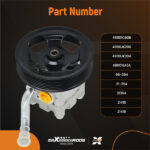 Power Steering Pump w/ Pulley Fit For Infiniti EX35 FX37 G35 M35 Q40 Q70 491101CB0B - Image 6
