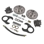 5 on 4-1/2 Disc Brake Kit Fit for Ford 1937-48 with Rotors + Calipers + Pads Set - Image 6