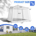 8X8FT Mesh Party Tent - Image 4