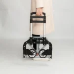 Black Folding Hand Truck with Telescopic Handle (Shipment from Walmart) - Image 6
