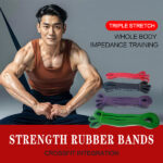 black-0.75 Pull Up Assist Bands | Heavy Duty Resistance Straps | Latex Exerceise Bands for Body Stretching, Powerlifting, Resistance Training - Image 3