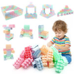 64 PCS Building Blocks Set for Toddlers 18+ Months, BPA-Free PP Educational Construction Toys - Image 8