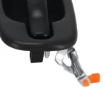 Exterior Door Handle Rear fit for Silverado Classic 2007 15721571 19356470 Black - Image 2