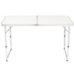 120 x 60 x 70 4Ft Portable Multipurpose Folding Table White - Image 16