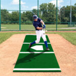 10ft x 3ft Softball Pitching Mat with Artificial Turf, Indoor & Outdoor Training Aid for Pitching Practice -Green - Image 10