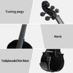 Do Not Sell on AmazonFull Size 4/4 Violin Set for Adults Beginners Students with Hard Case,Violin Bow,Shoulder Rest,Rosin,Extra Strings and Sordine - Image 7