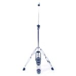 Professional Pedal Control Style Drum High Hat Cymbal Stand with Pedal Silver & Black - Image 3