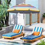 6.5ft Portable Beach Umbrella (Colorful) - UPF50+ Sun Protection (Silver-Coated Polyester), 3-Section Easy Setup (No Tools) - Image 8