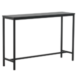 Same Code 22023094 Industrial Style Porch Table Single Layer Black Oak Triamine Board [105 * 30 * 71cm] - Image 4