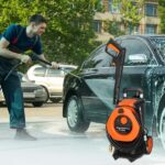 110.00V 203A 1400.00W High Pressure Cleaner Orange - Image 6