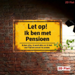 CIFbuy Vintage Dutch Retirement Metal Sign, Funny I'M Retired Quotes Retro Distressed Iron Tin Plaque, 7.87x11.81in 2D Flat Decorative TikTok, TikTok, ive Self-pickup Logiopics - Image 5