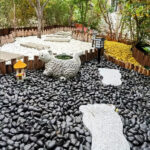 ​​38lbs Black River Rocks, 2-3 inch Polished Pebbles for Plants, Vase Filler, Aquarium, Landscaping, Indoor/Outdoor Decor - Image 8