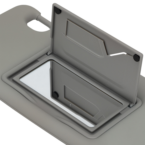58101349_1 Front Passenger Sun Visor fit for Chevrolet Spark 11-22 42481829 Gray UV Protection - Image 1